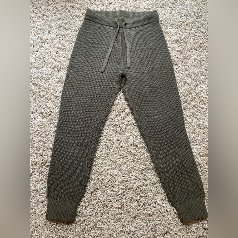 NWOT Jenni Kayne Alpaca Fisherman Sweatpants - Picture 7 of 9